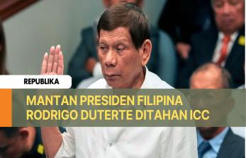 Mantan Presiden Filipina Rodrigo Duterte Ditahan ICC