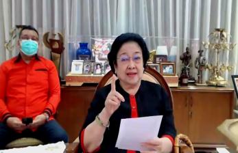 Megawati Ingatkan Kader PDIP Agar tak Lengah dengan Hasil Survei