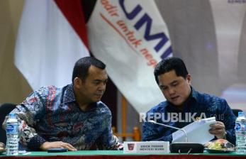 Menteri BUMN Erick Thohir.