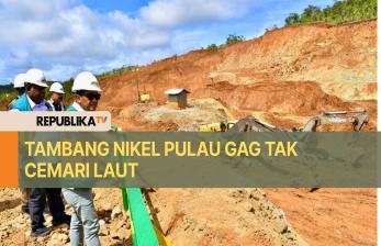 Bahlil Klaim Tambang Nikel Pulau Gag tak Cemari Laut