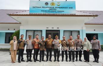 Tinjau Dapur SPPG Polda Sulteng, Menteri Hukum Puji Standar Kualitas Layak Jadi Contoh