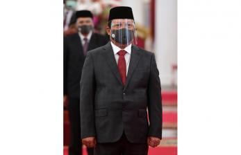 Menteri Kelautan dan Perikanan Sakti Wahyu Trenggono (ilustrasi). Menteri Kelautan dan Perikanan Sakti Wahyu Trenggono menyampaikan sejumlah capaian kinerja Kementerian Kelautan dan Perikanan (KKP) kepada Komisi IV DPR dalam rapat kerja di Gedung DPR, Jakarta, Selasa (9/2).