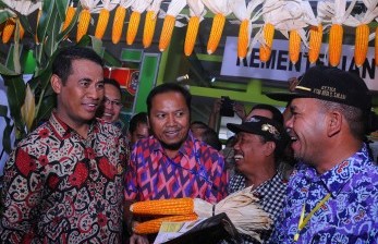 Menteri Pertanian Berdialog dengan Petani Lampung Timur