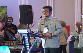 Menteri Pertanian (Mentan), Syahrul Yasin Limpo, mengatakan membuat program pertanian kota. 