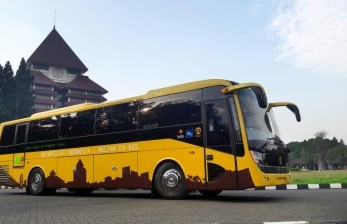 Damri Operasikan Bus Kuning di Kampus Universitas Indonesia