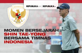 Infografis Momen Bersejarah Shin Tae-yong Bersama Timnas Indonesia