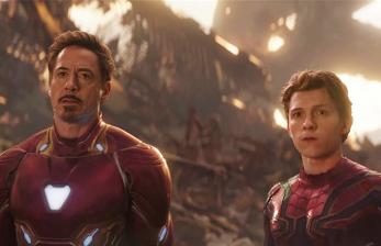 spiderman and tony stark