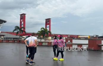 Para Pelari Ramaikan Berbagai Lomba di Palembang