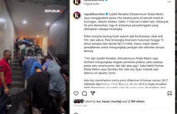 Terungkap, Peserta Pesta Seks Jaksel, dari Dokter Hingga Guru