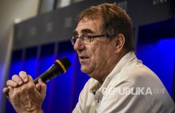 Pelatih Persib Bandung Robert Rene Alberts.