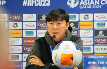Shin Tae-yong Cemaskan Kekuatan Lini Belakang Timnas Indonesia U-23