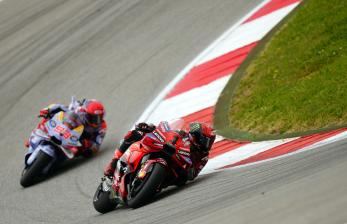 Bertarung Ketat, Marquez tak Kuasa Bendunh Pecco Bagnaia Menangi MotoGP Spanyol 2024  