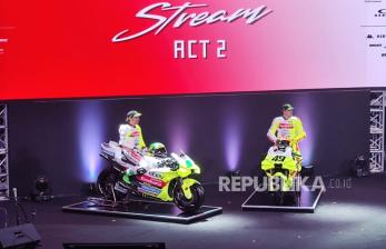 Tim Pertamina Enduro VR46 Diluncurkan di Jakarta, <em>Livery </em>Soleluna Hiasi Motor Musim 2025