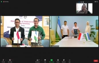 UMP Jalin Sinergi Penelitian dengan Kokand University Uzbekistan