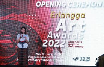 Sebanyak 110 Karya Seni Tampil di Erlangga Art Awards 2022
