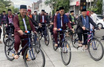 Pj Gubernur Teguh Napak Tilas di Kawasan Kota Tua