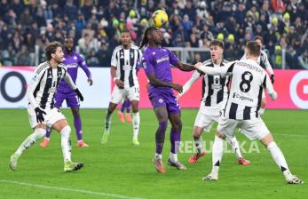 Juventus Si Raja Imbang, Ditahan Fiorentina 2-2 di Kandang