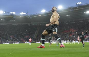 Mohamed Salah Jadi Pahlawan Kemenangan Liverpool 3-2 Atas Southampton