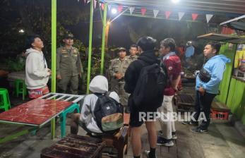 Jam Malam Diterapkan, Belasan Pelajar di Kota Cimahi Terciduk Keluyuran di Atas Pukul 21.00 WIB