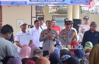 Hari Bhayangkara ke-79, Polres Indramayu Hadirkan Pengobatan Gratis untuk Warga