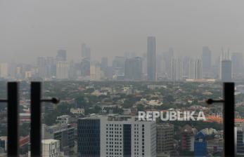 Kualitas Udara Jakarta pada Senin Pagi tidak Sehat