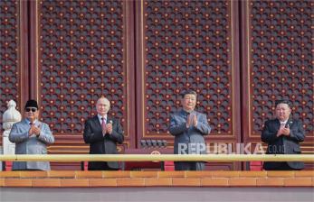 Momen Presiden Prabowo Bersanding dengan Xi Jinping, Putin dan Kim Jong-un