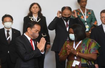 Bertemu Wapres Zambia, Jokowi Bahas Penguatan Kerja Sama Ekonomi