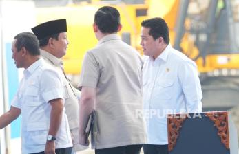 In Picture: Presiden Prabowo Resmikan Pembangunan Pabrik Baterai EV di Karawang