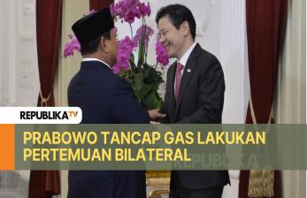 Prabowo Mulai Lakukan Pertemuan Bilateral dengan Negara Sahabat