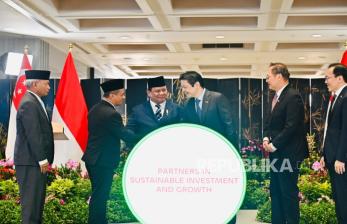 Prabowo dan PM Wong Resmikan <em>Milestone Ceremony</em> Proyek Energi Terbarukan