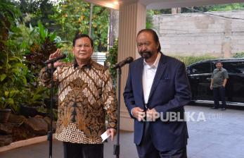 Soal Potensi Dukungan PDIP, Prabowo: Kita Lihat Perkembangannya
