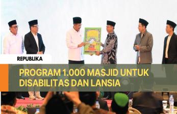 Kemenag: Masih Banyak Masjid Belum Ramah Lansia dan Disabilitas
