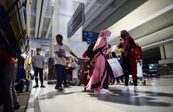 Proses karantina bagi penumpang internasional baik Warga Negara Indonesia (WNI) maupun Warga Negara Asing (WNA) yang tiba di Bandara Internasional Soekarno-Hatta, Tangerang berjalan lancar yang didukung sinergi antara sektor penerbangan dan pariwisata. (ilustrasi).