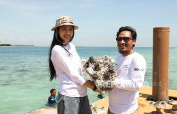 Pertamina International Shipping Tanam 600 Terumbu Karang di Kepulauan Seribu