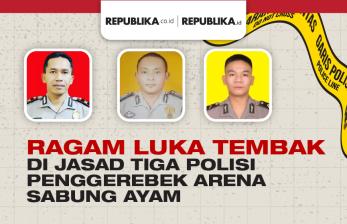 Infografis Ragam Luka Tembak di Jasad Tiga Polisi Penggerebek Arena Sabung Ayam