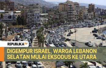 Digempur Israel, Warga Lebanon Selatan Eksodus ke Utara