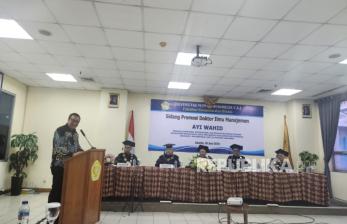 Dosen Cyber University Raih Gelar Doktor, Rektor Langsung Hadir dan Beri Sambutan Spesial