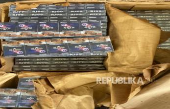 Bea Cukai Semarang Gagalkan Distribusi 1,8 Juta Batang Rokok Ilegal di Gerbang Tol Kalikangkung