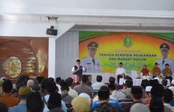 Ribuan Tenaga Pendidik Keagamaan dan Marbot Masjid di Sukabumi Peroleh Insentif