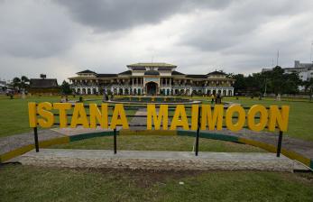 Istana Maimun Medan Kian Megah Sambut HUT Kemerdekaan RI