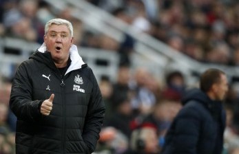 Pelatih Newcastle United Steve Bruce.