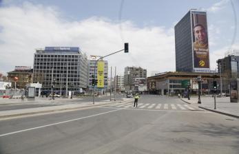 Turki Buka Kegiatan Perekonomian Akhir Mei. Suasana ibu kota Turki, Ankara saat pandemi Covid-19, ilustrasi