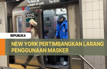 Warga New York Terbelah Soal Wacana Larangan Bermasker