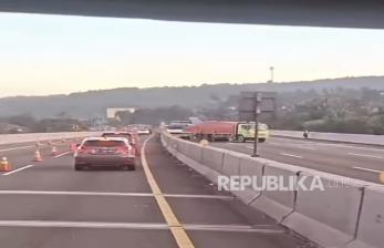 Viral Truk Tronton Berjalan Mundur lagi di Ruas Tol Purbaleunyi, Ini Kronologinya