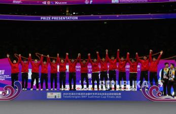 China Makin tak Terkejar, Kembali Juara Piala Sudirman Setelah Kalahkan Korea Selatan