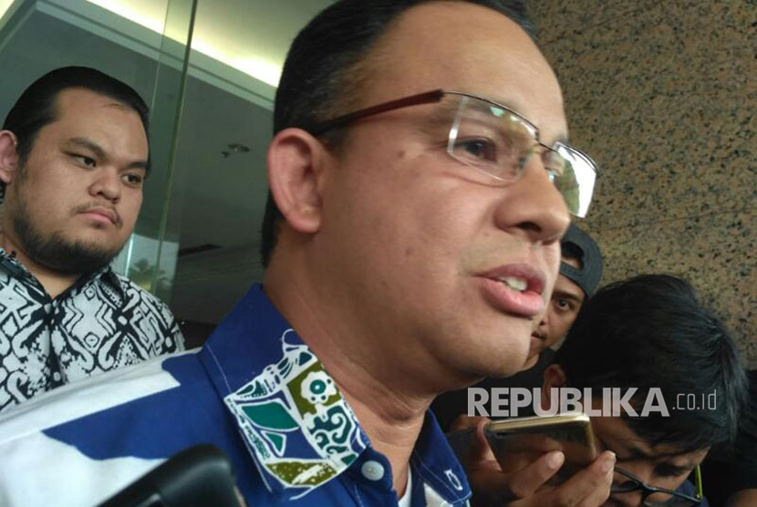 Calon Gubernur DKI Jakarta Anies Baswedan.