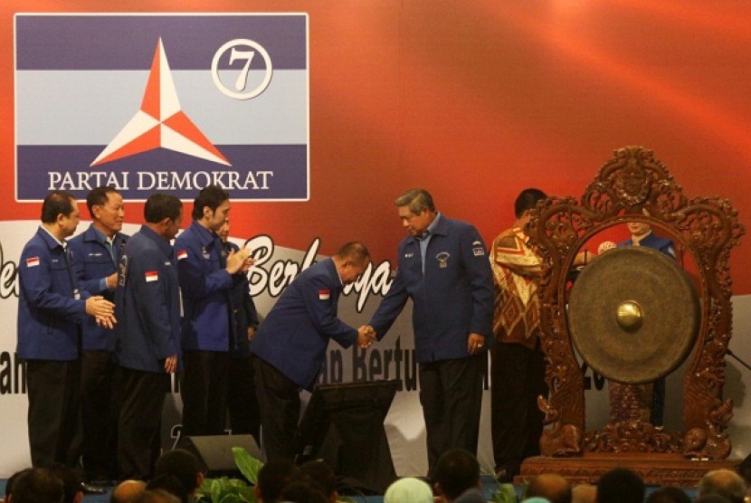 ?Democratic Party holds a national convention in Jakarta in June, 2013. (file photo)