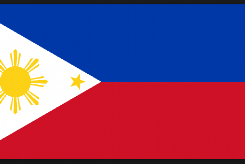 (Ilustrasi) Bendera filipina