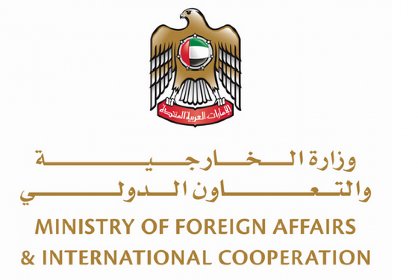 (Ilustrasi) Lambang Kementerian Luar Negeri dan Kerja Sama Internasional UEA