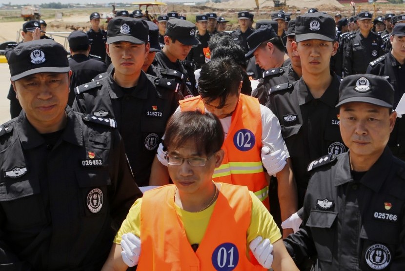 [ilustrasi] Otoritas Kamboja mendeportasi para tersangka penipuan dan pemerasan.